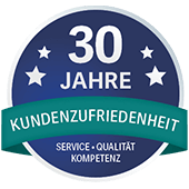 30 Jahre Kundenzufriedenheit